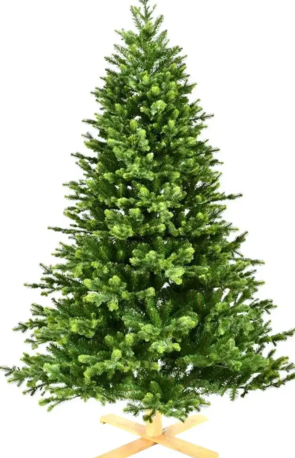 Our Nordic Christmas Lund kunstkerstboom houten voet groen 198cm