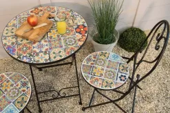 Outdoor Living by Decoris bistrostoel braga zwart