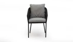 Own Living dining tuinstoel masie lava grey