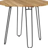 Own Living dining tuintafel jara teak 90x75cm zwart