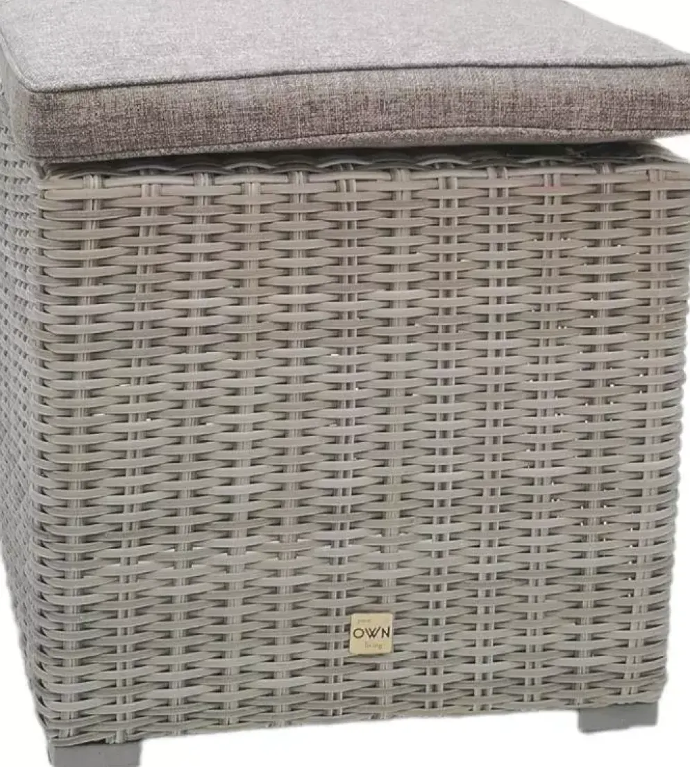 Own Living hocker la valle off white