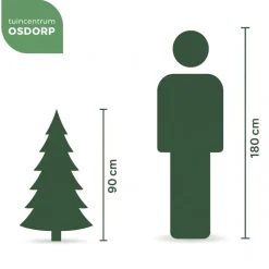 Own Tree Norway Spruce tafelmodel kunstkerstboom groen 90cm