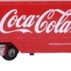 Oxford Scania box trailer Coca-Cola 1:76 rood