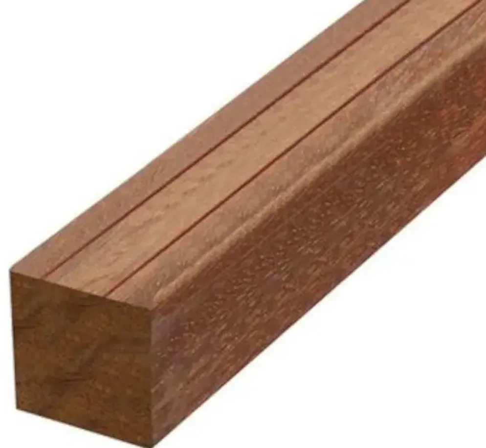 Paal gepunt bangkirai l305b9h9cm