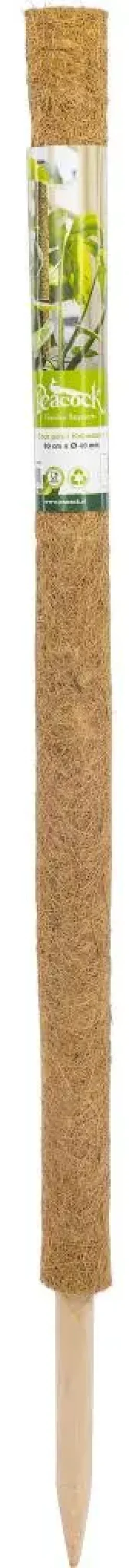 Peacock kokosstok 90 cm Ø 4 cm naturel