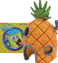 Penn Plax Sponge Bob ornament, Ananas huis, 14 cm. SBR10