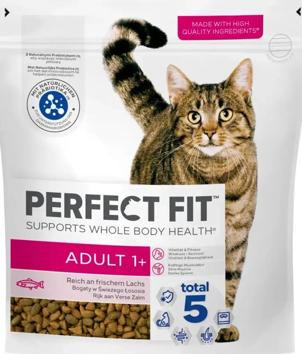 Perfect Fit Adult Kattenbrokken – Zalm – 750 g