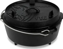 Petromax dutch oven ft6 met pootjes 5,5 liter