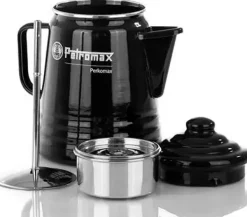 Petromax emaille perculator perkomax zwart 1,3l