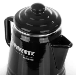 Petromax emaille perculator perkomax zwart 1,3l