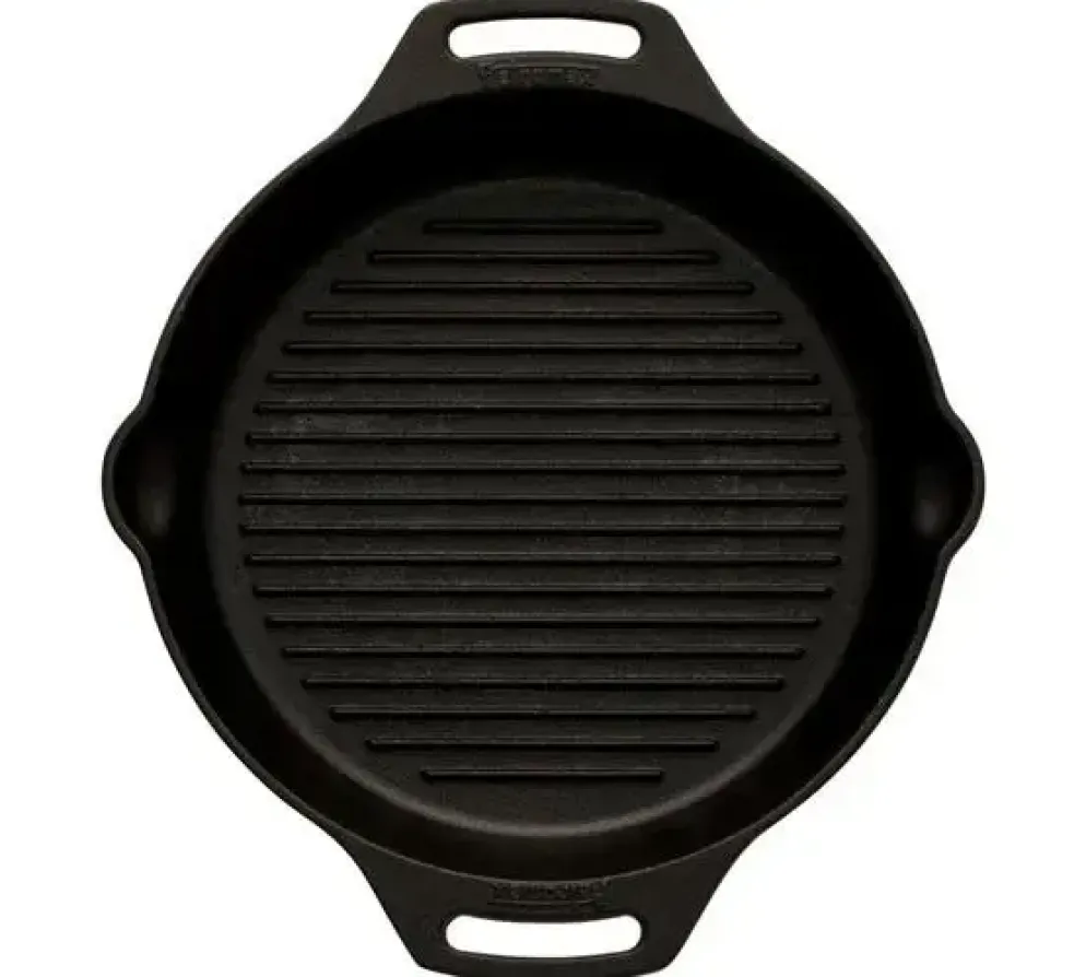 Petromax gietijzeren grill skillet 2 handvatten 30cm