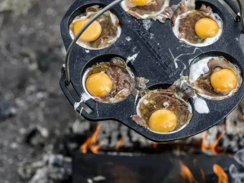 Petromax gietijzeren muffinvorm