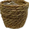 Plantenmand zeegras 10x9cm naturel