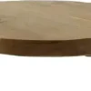 Plateau teak naturel 25x7 cm