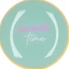 Plate round snack time 18x18x2cm