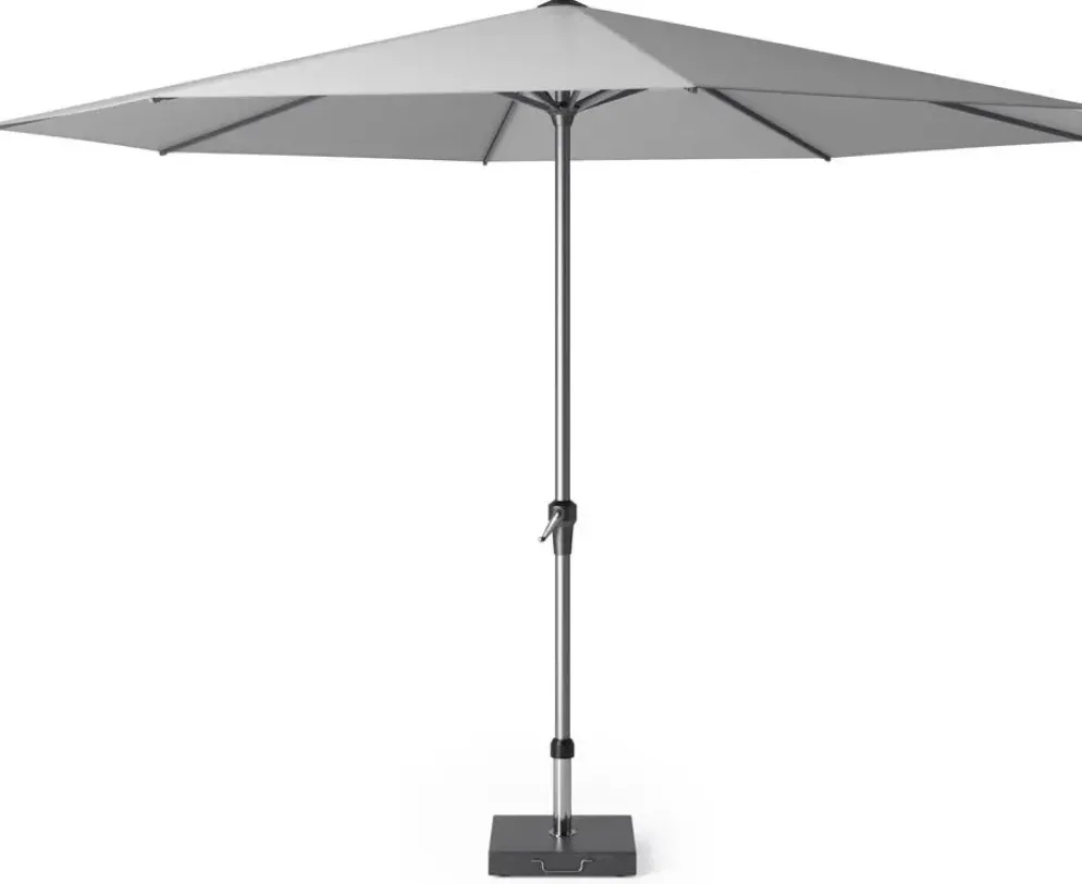 Platinum Sun & Shade parasol riva 350cm lichtgrijs