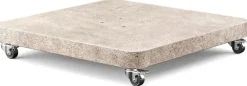 Platinum Sun & Shade parasolvoet met zwenkwielen Venezia round edge 120kg