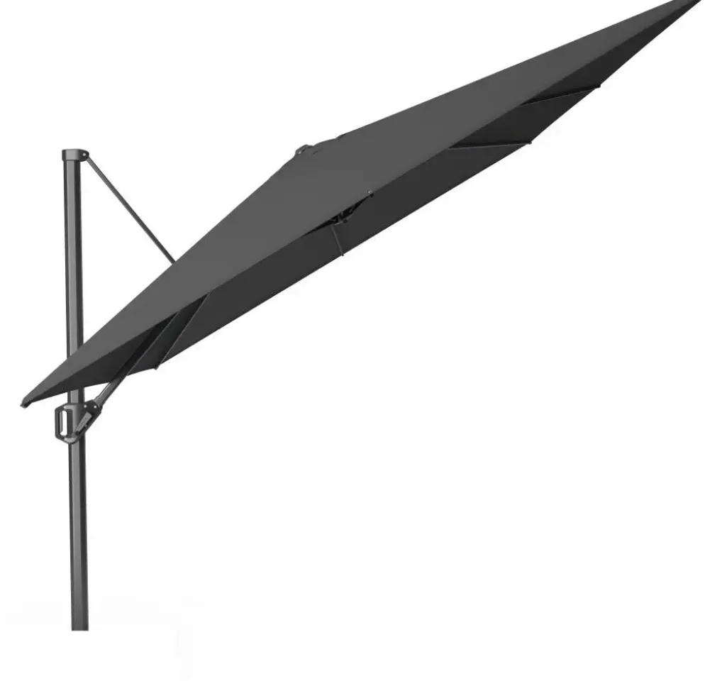 Platinum Sun & Shade zweefparasol challenger t1 premium 400x300cm faded black