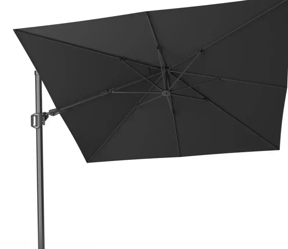 Platinum Sun & Shade zweefparasol challenger t2 premium 300x300cm faded black