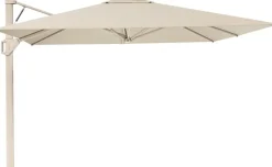 Platinum Sun & Shade zweefparasol beaufort premium 320x320cm champagne