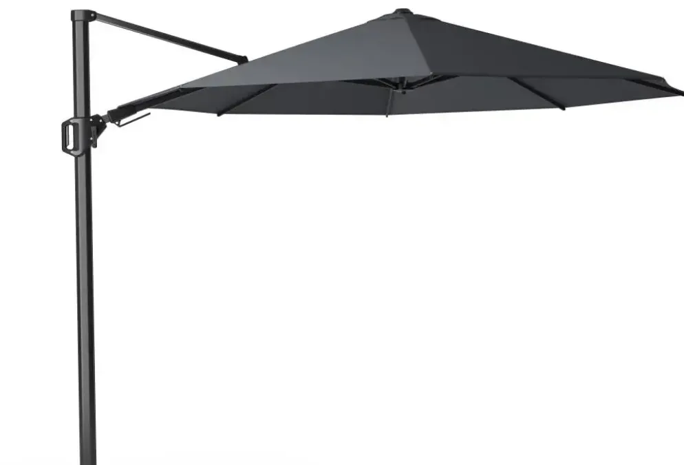 Platinum Sun & Shade zweefparasol challenger t2 350cm antraciet