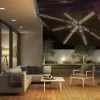 Platinum Sun & Shade zweefparasol challenger t2 glow 350cm lichtgrijs