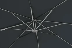 Platinum Sun & Shade zweefparasol nexus t2 300x300cm faded black/antraciet