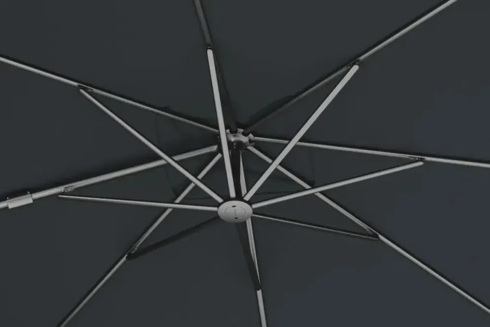Platinum Sun & Shade zweefparasol nexus t2 300x300cm faded black/antraciet