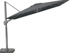 Platinum Sun & Shade zweefparasol nexus t2 300x300cm faded black/antraciet