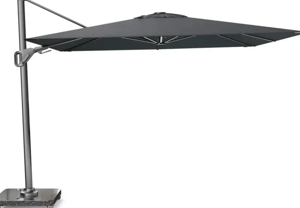 Platinum Sun & Shade zweefparasol nexus t2 300x300cm faded black/antraciet