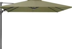 Platinum Sun & Shade zweefparasol challenger t2 premium 300x300cm lush green
