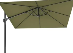 Platinum Sun & Shade zweefparasol challenger t2 premium 300x300cm lush green