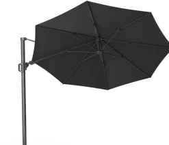Platinum Sun & Shade zweefparasol challenger t2 premium 350cm faded black