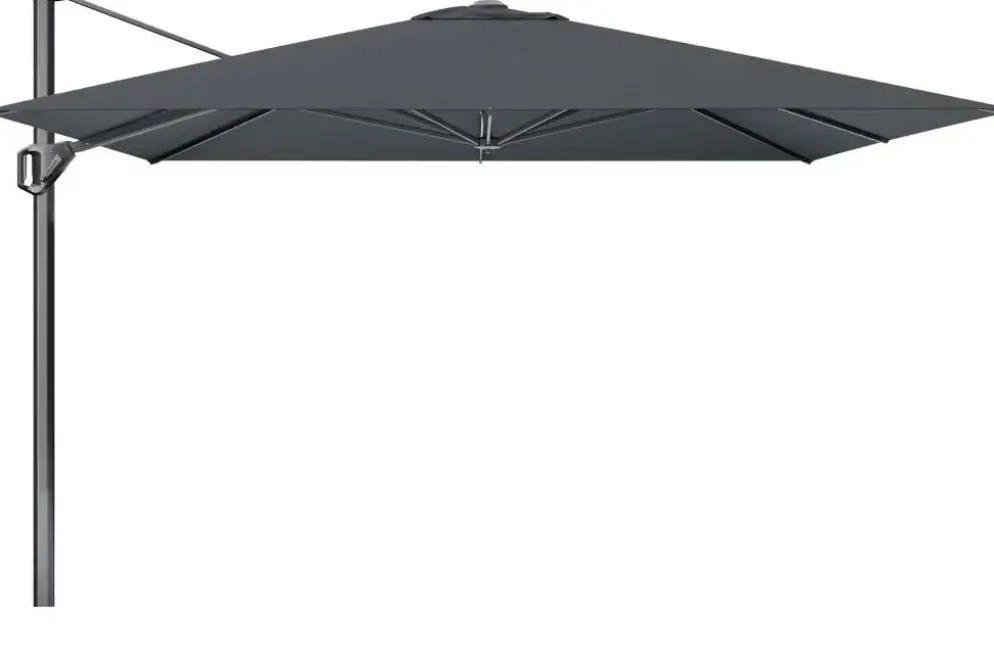 Platinum Sun & Shade zweefparasol challenger t1 premium 350x350cm faded black