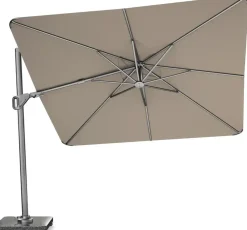 Platinum Sun & Shade zweefparasol nexus t2 300x300cm havana/antraciet