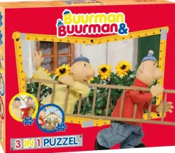 Plenty Gifts puzzel buurman & buurman 3-in-1 puzzel 100st