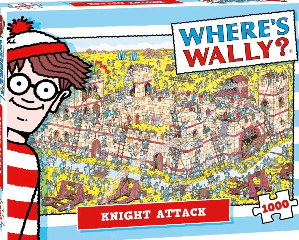 Plenty Gifts puzzel where's wally knight attack 1000st