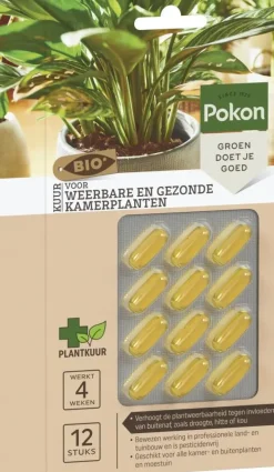Pokon Bio Plantkuur Bladinsectgevoelige Planten Capsules 12 stuks