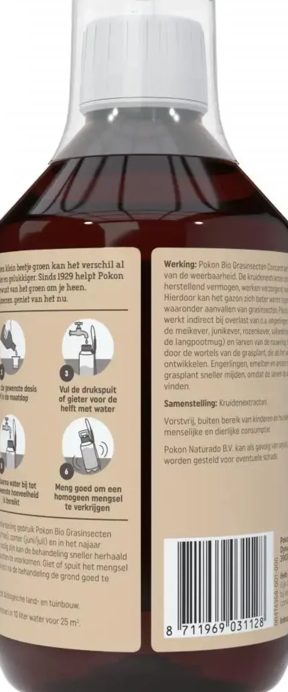 Pokon Bio Plantkuur Grasinsectgevoelige Gazons Concentraat 500ml