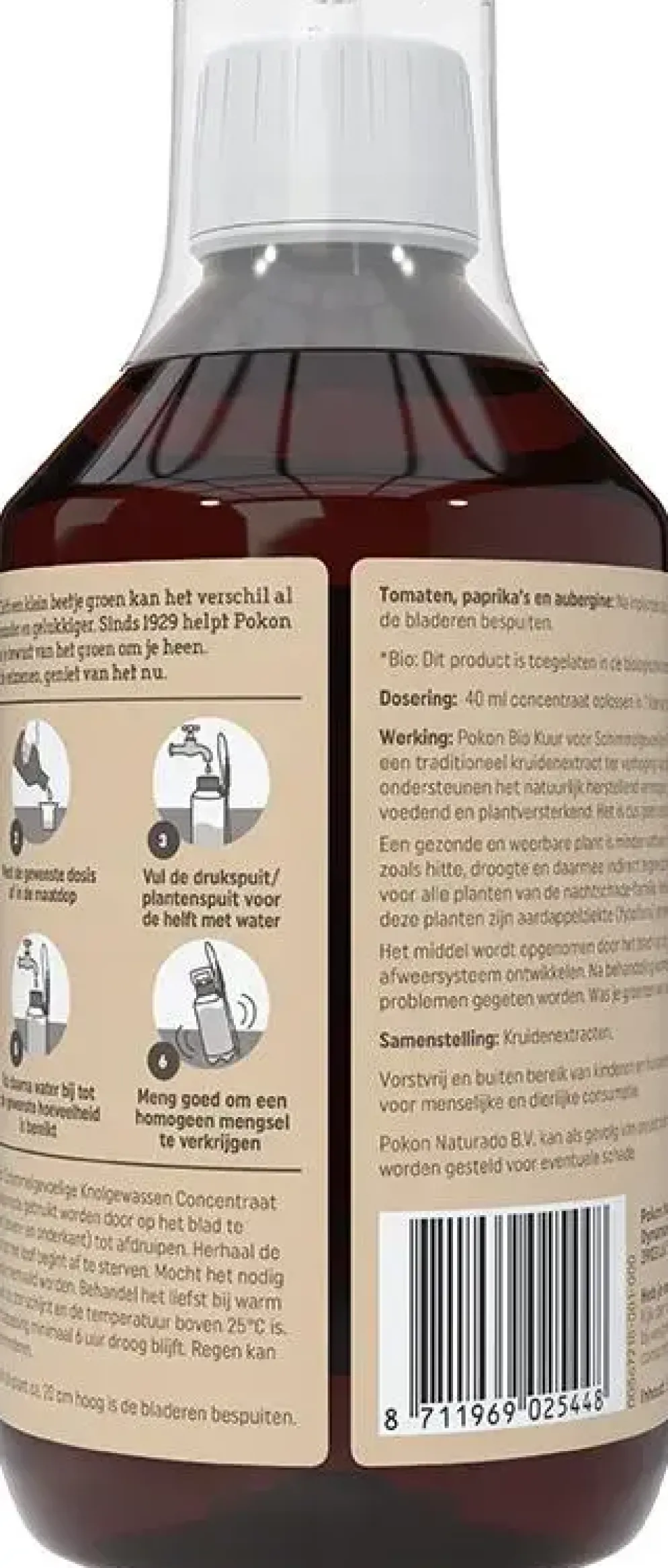 Pokon Bio Plantkuur Schimmelgevoelige Knolgewassen Concentraat 500ml