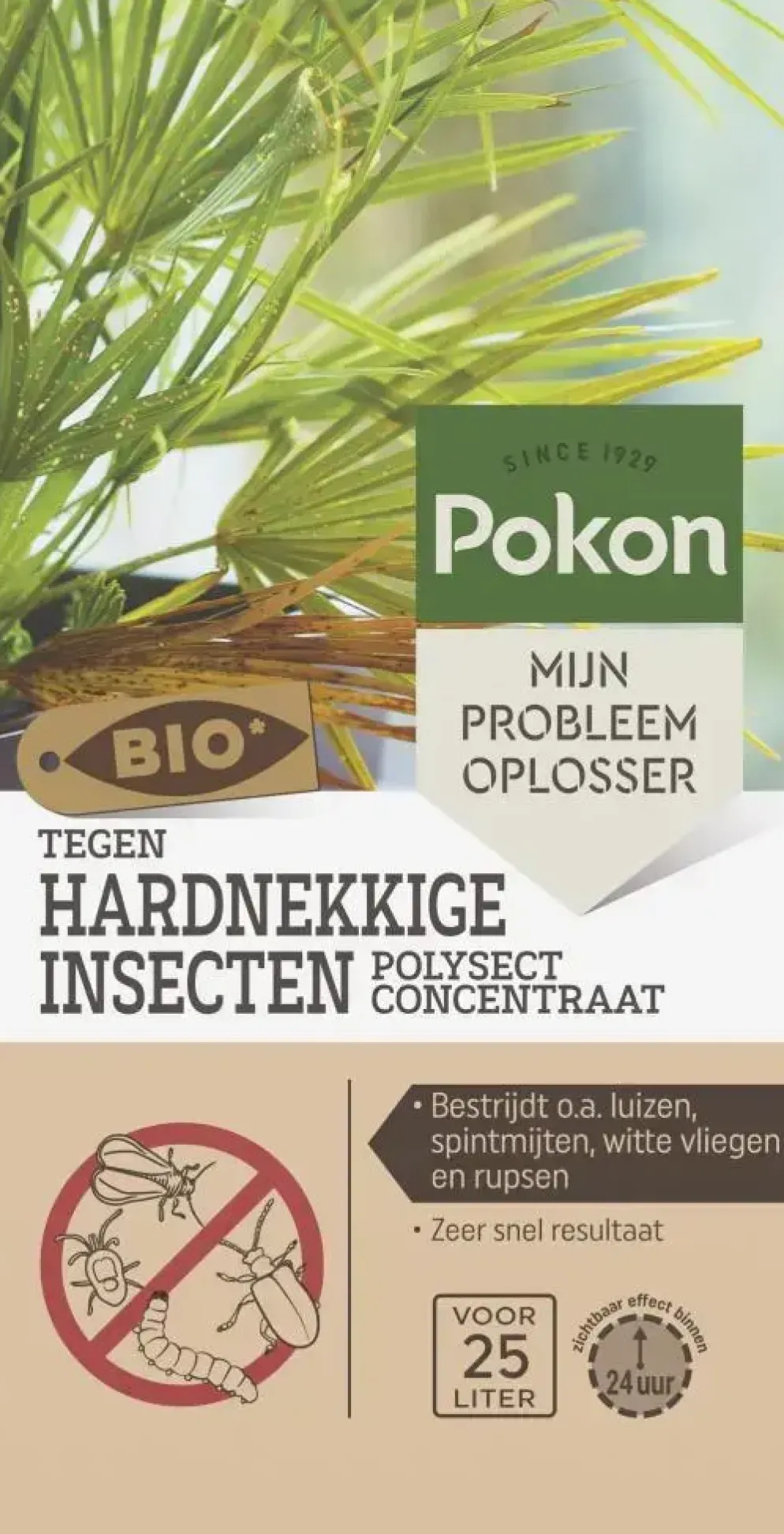 Pokon Bio Tegen Hardnekkige Insecten Polysect Concentraat 175ml