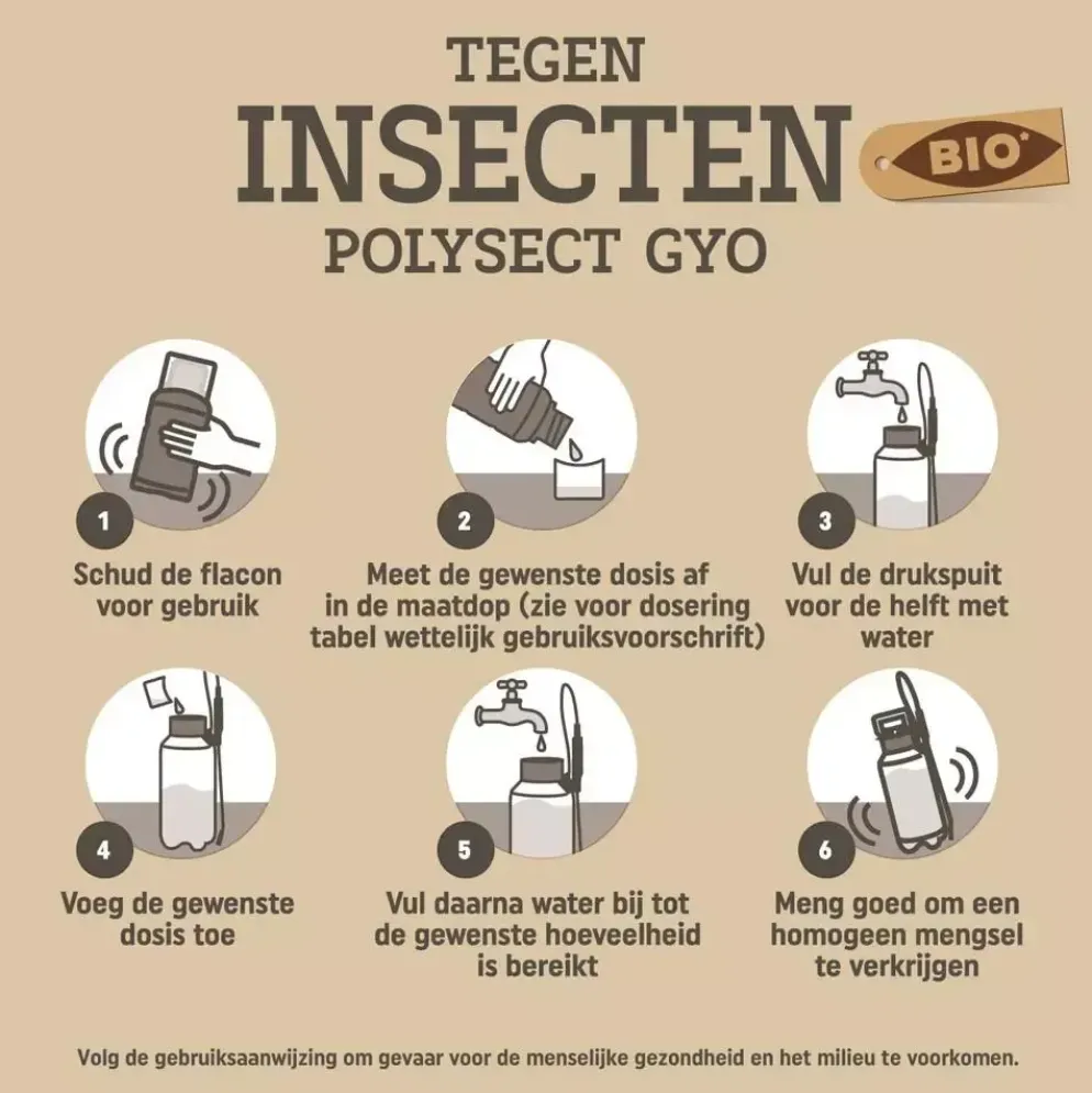 Pokon Bio Tegen Insecten Concentraat 225ml 'Polysect GYO'
