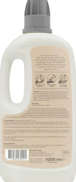 Pokon Bio Terras & Balkon Planten Voeding 1L