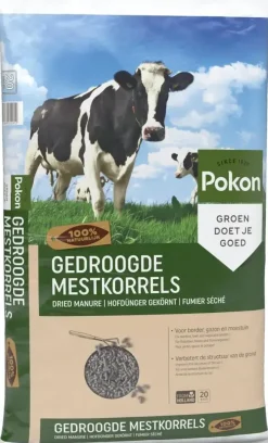 Pokon Gedroogde Mestkorrel 20kg