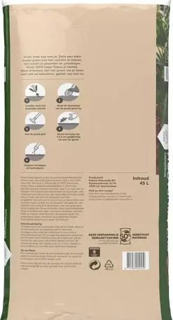 Pokon Houtsnippers Cacaobruin 45L