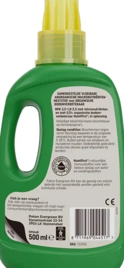 Pokon Kamerplanten Voeding 500ml