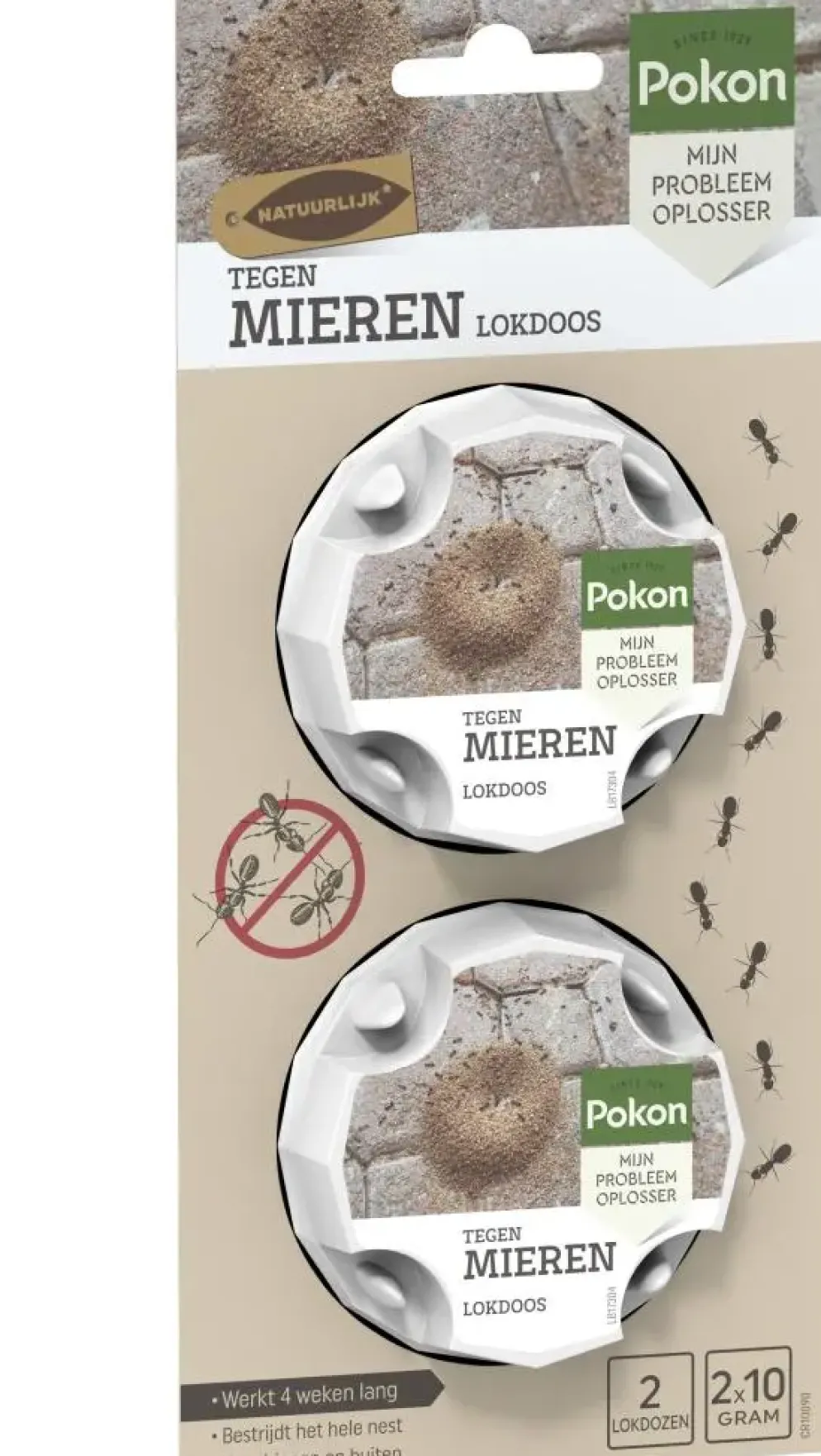 Pokon Mieren Lokdoos 2st | Mierenbestrijding
