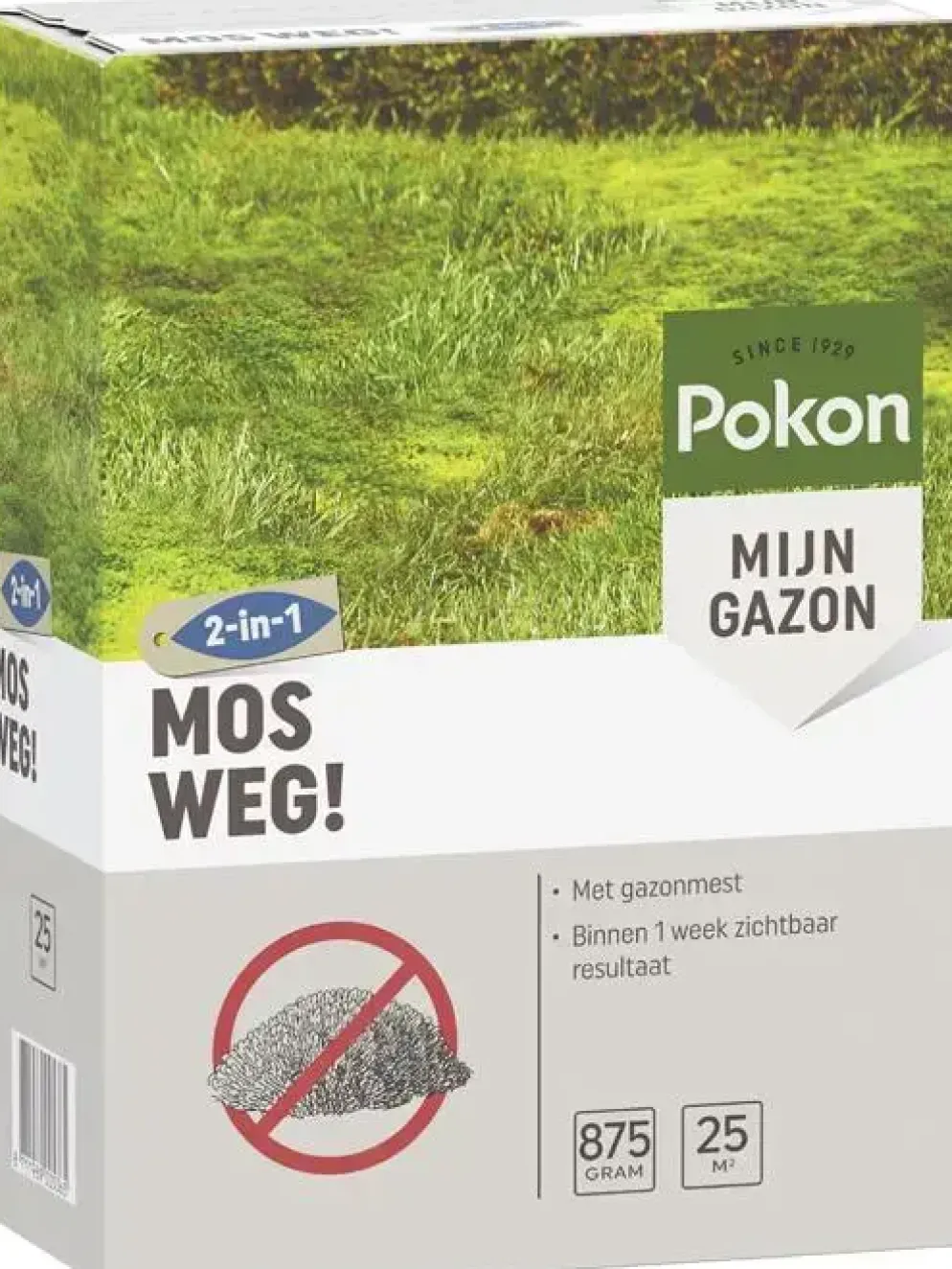Pokon Mos Weg! 875gr voor 25m²