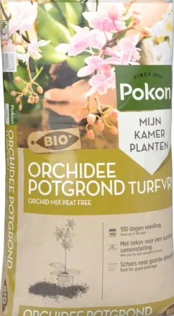Pokon potgrond orchidee bio turfvrij 5l