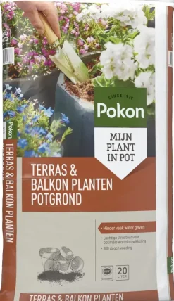 Pokon Potgrond Terras & Balkon Planten 20L